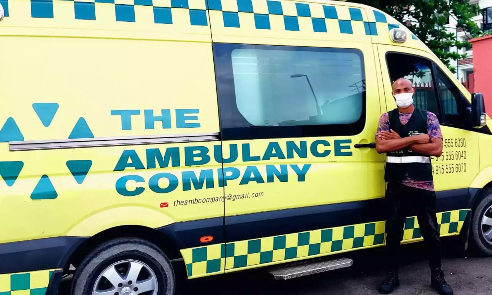 Our Ambulance and staff